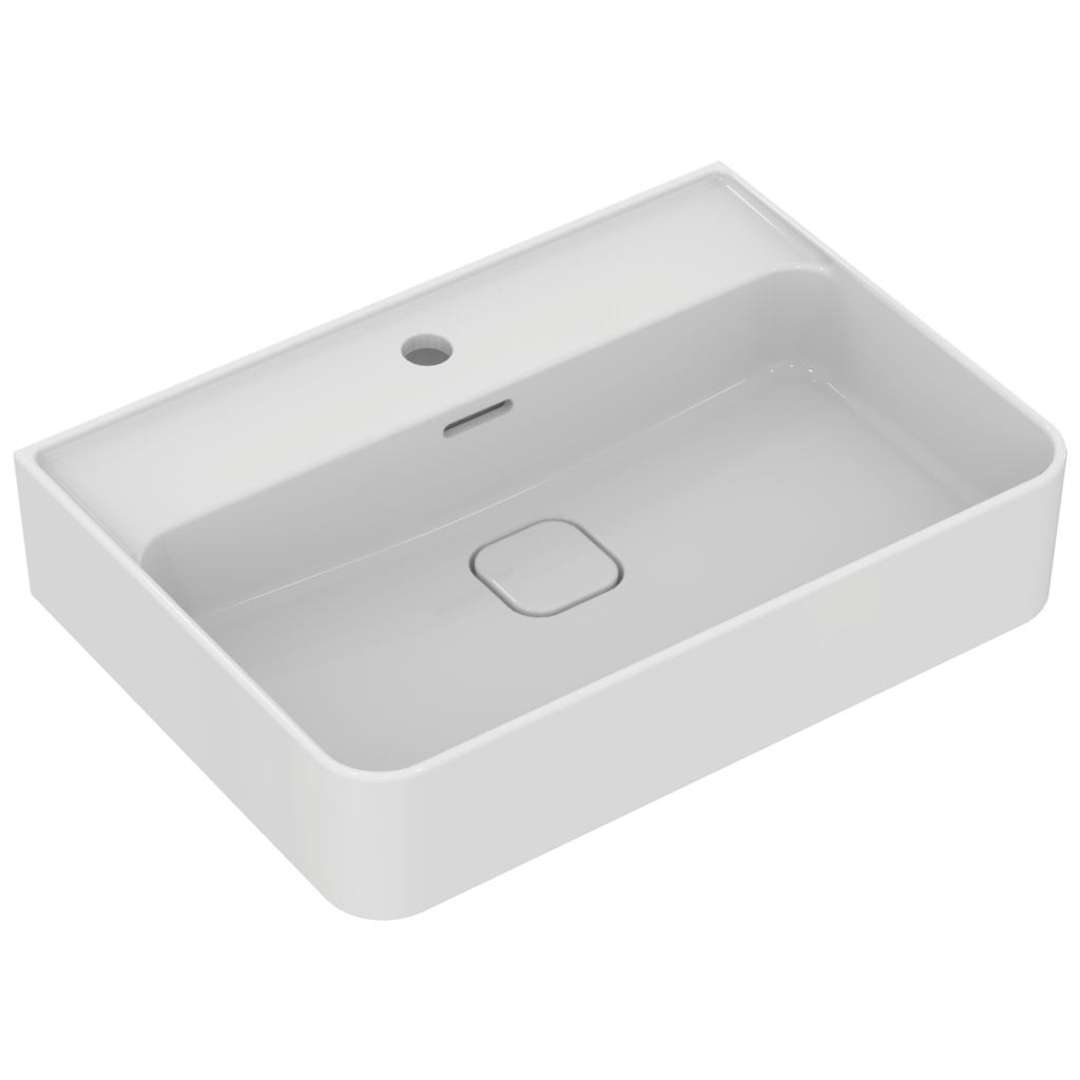 Ideal Standard Strada II Umývadlo, 60x43 cm, s prepadom, s otvorom na batériu, s Ideal Plus, biela T3000MA