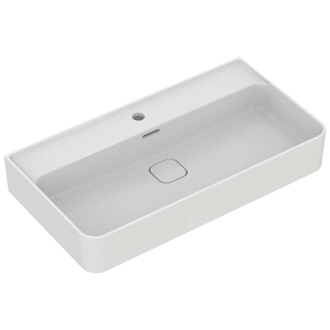 Ideal Standard Strada II Umývadlo, 80x43 cm, s prepadom, s otvorom na batériu, s Ideal Plus, biela T3001MA