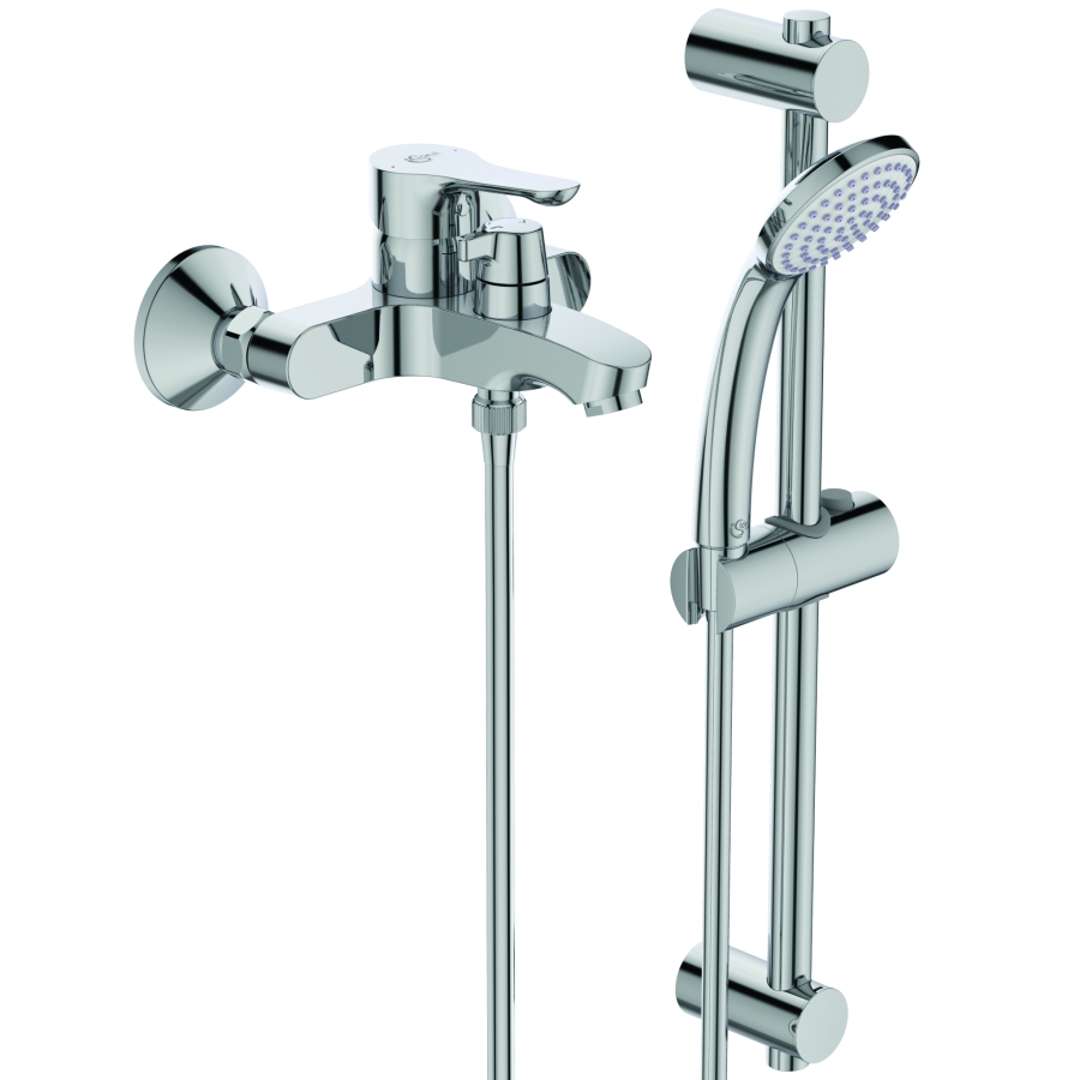 Ideal Standard Alpha Sprchový set s vaňovou batériou, chróm BC656AA