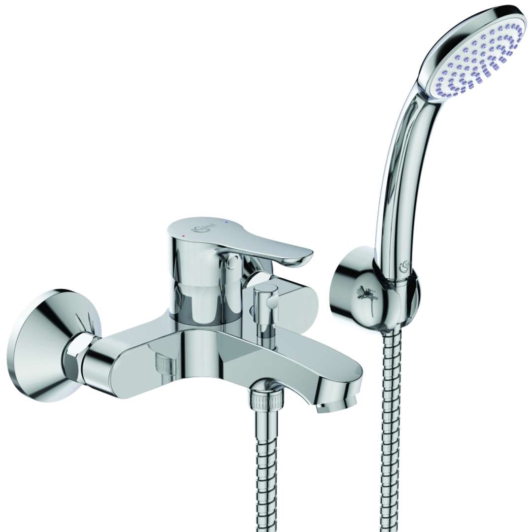 Ideal Standard Alpha Vaňová nástenná batéria s príslušenstvom, chróm BC676AA