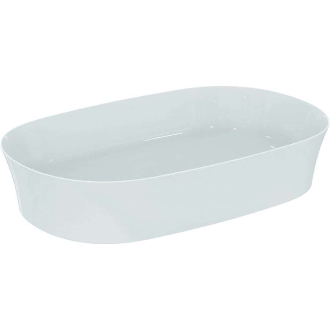 Ideal Standard Ipalyss Umývadlo na dosku, 60x38 cm, bez prepadu, biela E139601