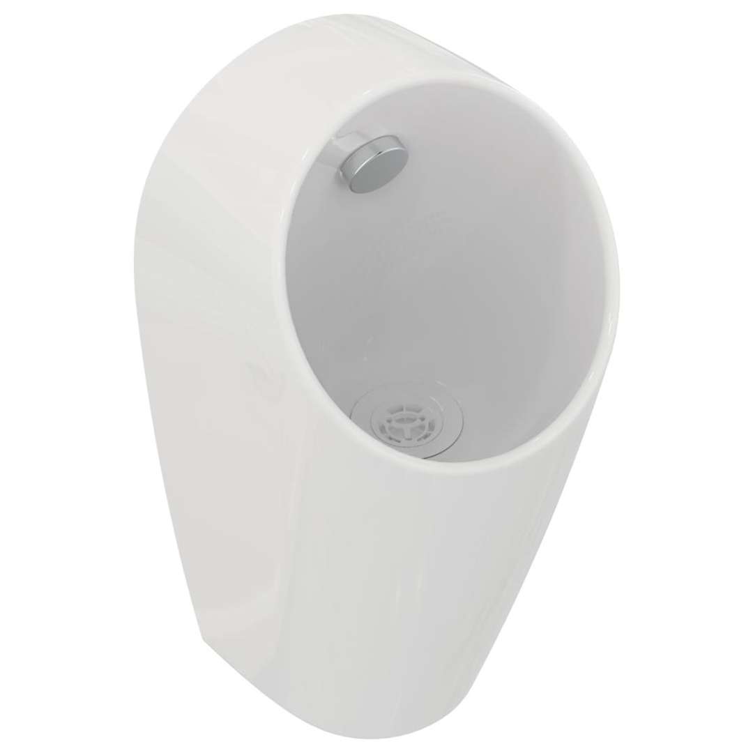 Ideal Standard Sphero Pisoár, zadný prívod vody, Rimless, biela E183201