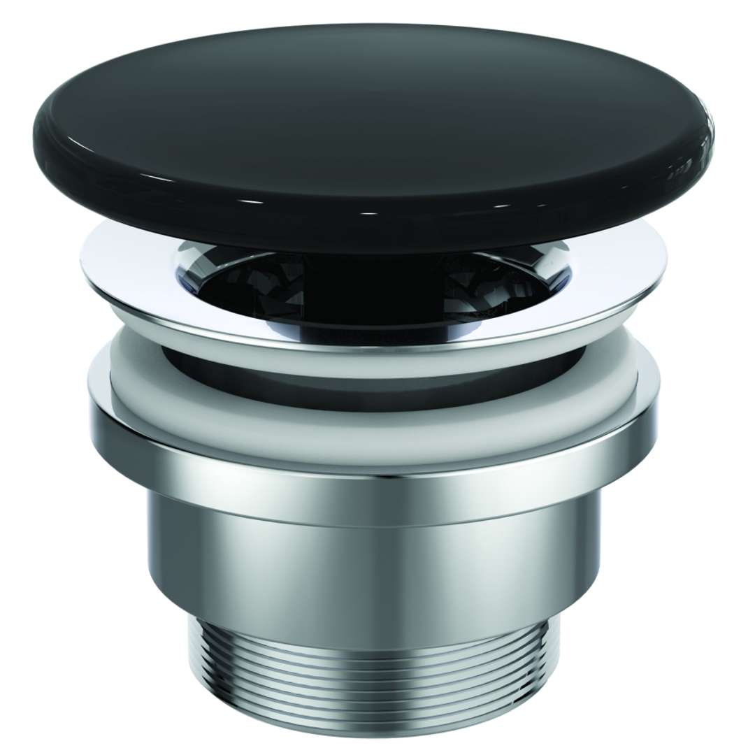 Ideal Standard Ipalyss Neuzatvárateľný výpust, lesklá čierna E2114V2