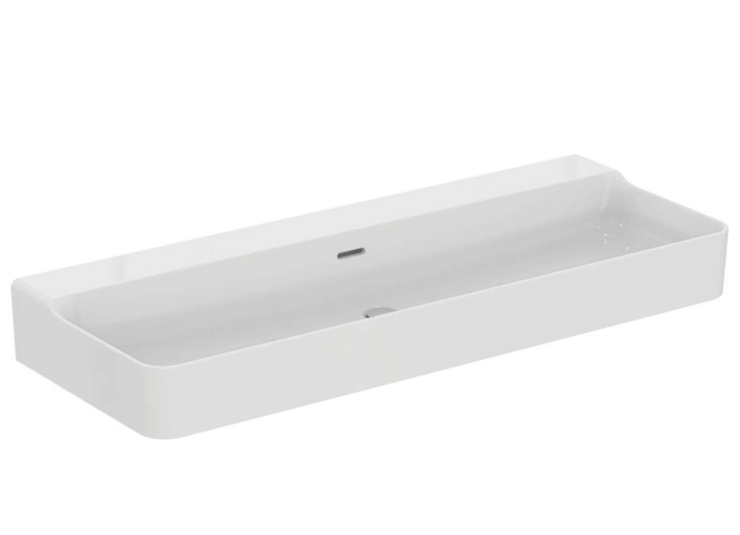 Ideal Standard Conca Ceram Dvojumývadlo, 120x45 cm, s prepadom, bez otvoru na batérie, biela T380501