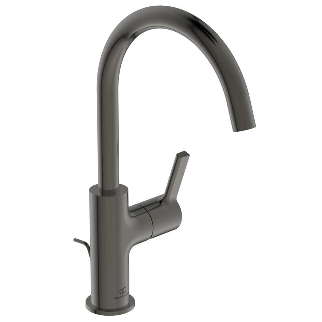 Ideal Standard Joy Umývadlová batéria s výpustom, Magnetic Grey BC777A5