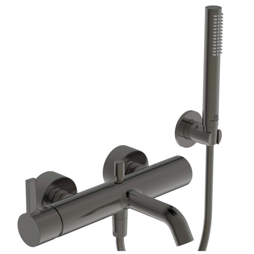 Ideal Standard Joy Vaňová batéria s príslušenstvom, Magnetic Grey BC787A5