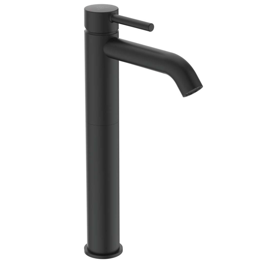 Ideal Standard CeraLine Umývadlová batéria s výpustom, čierna BC194XG