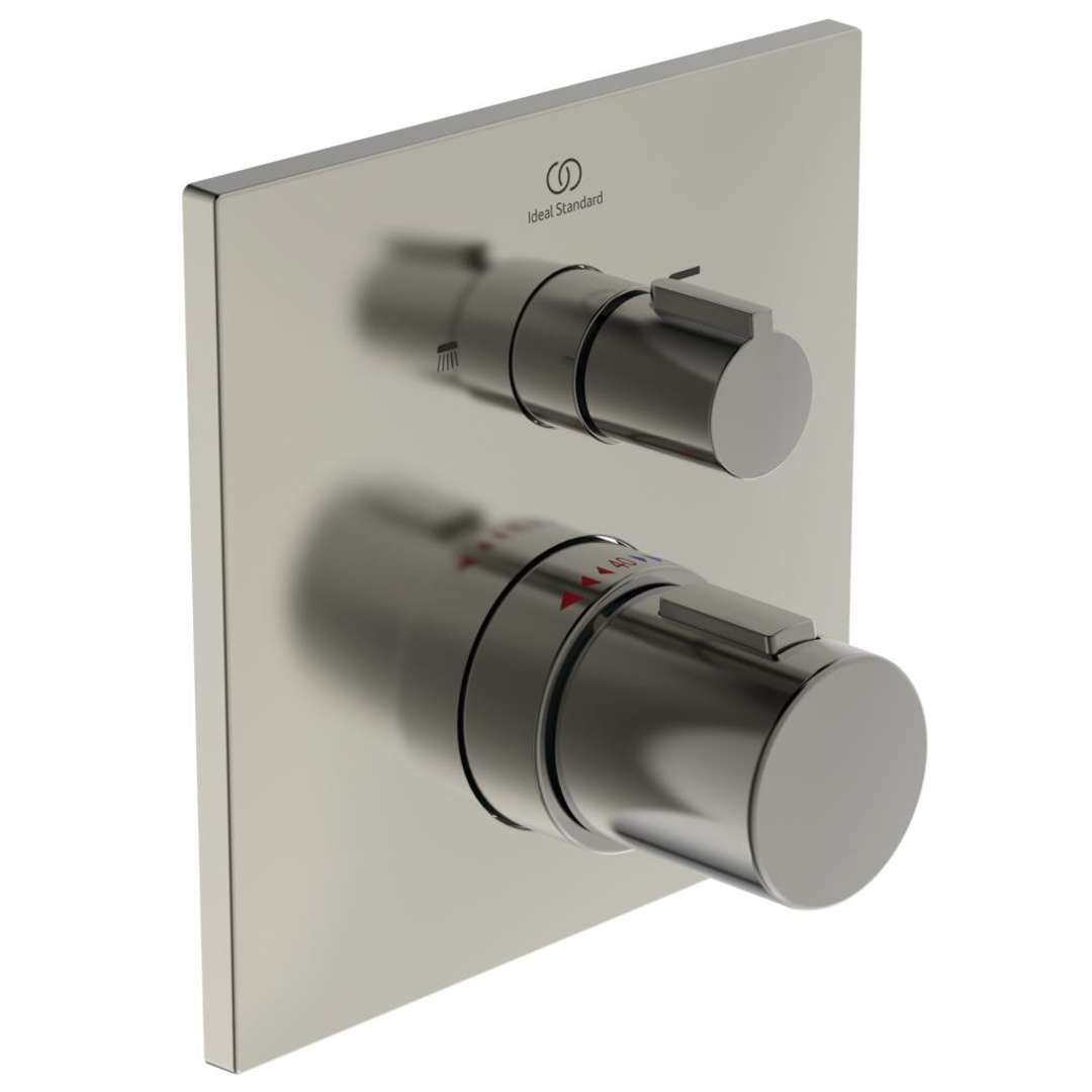 Ideal Standard CeraTherm Termostatická vaňová batéria pod omietku, Silver Storm A7522GN