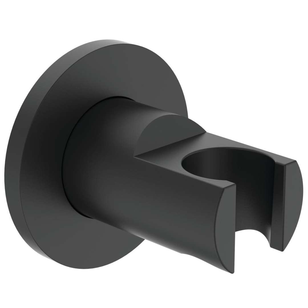Ideal Standard ALU+ Držiak sprchy, hodvábna čierna BC806XG