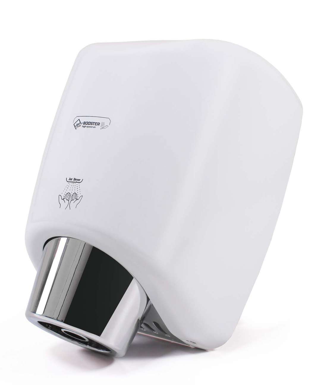 Jet Dryer Sušiče rúk Bezdotykový sušič rúk Jet Dryer BOOSTER, biely kov 8596220009333