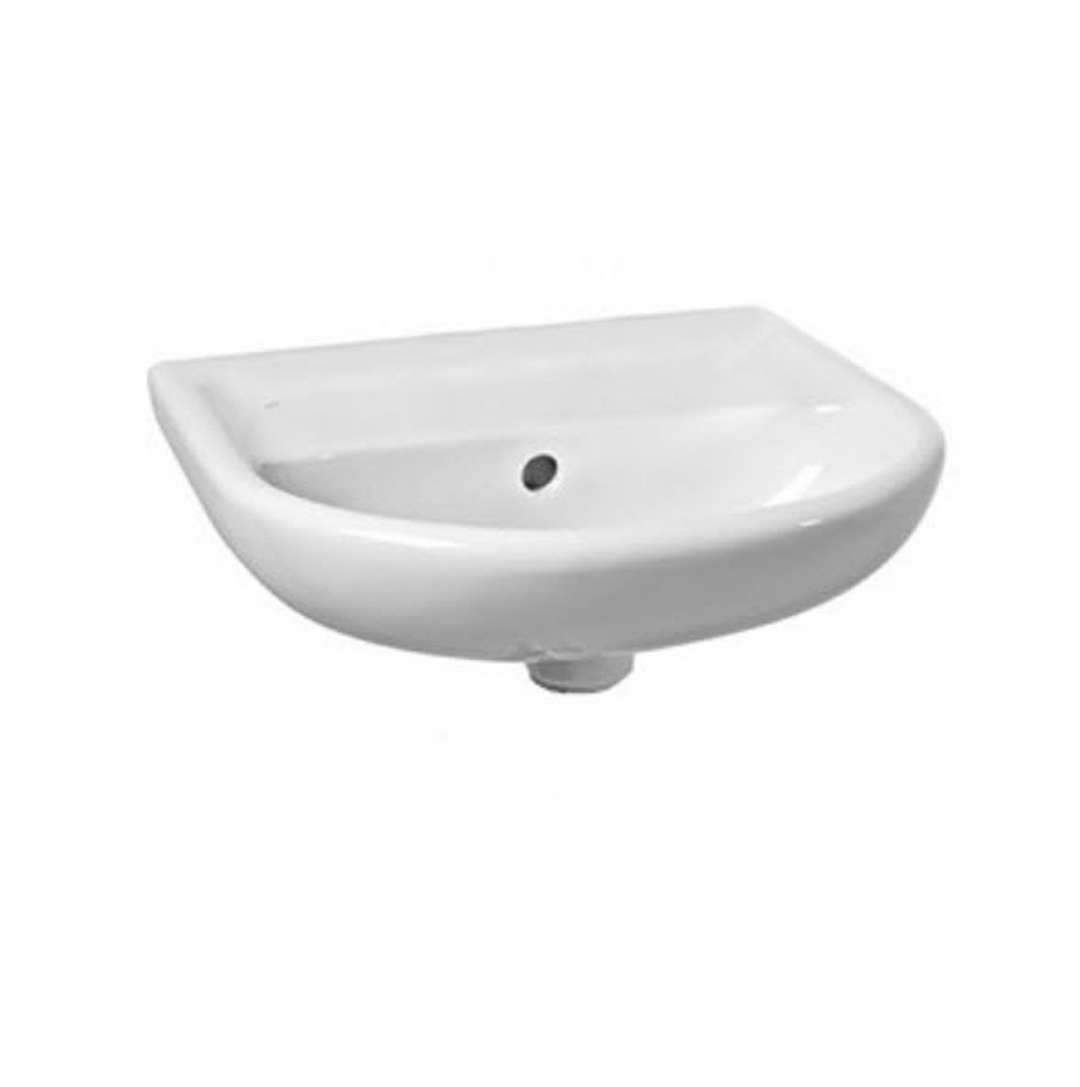 Jika Lyra plus Umývadielko 40x31 cm, s prepadom, biela H8153810001091