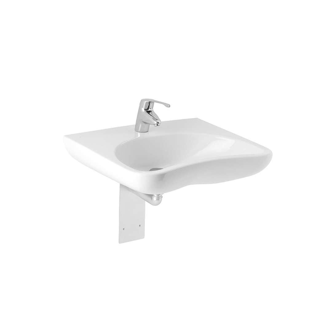 Jika Mio Zdravotné umývadlo, 64x55 cm, otvor na batériu, biela H8137140001041