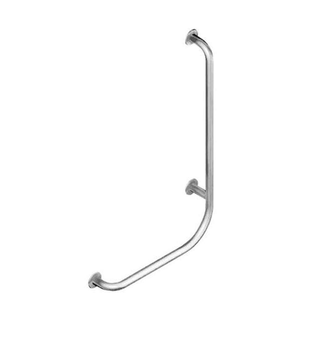 Jika Universum Držadlo do sprchy 75x45 cm, ľavá, nehrdzavejúca oceľ H3897120030001