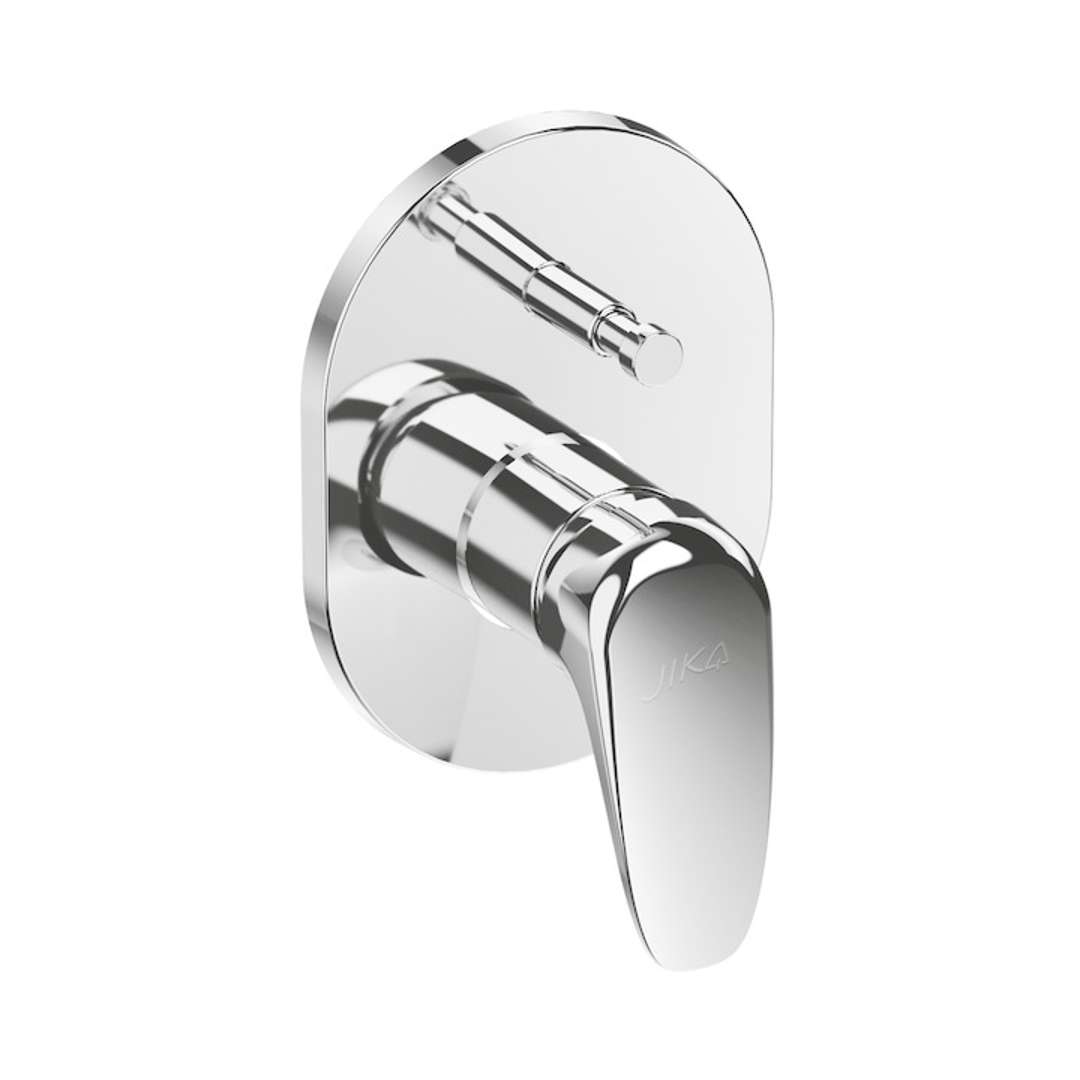 Jika Deep Vaňová podomietková batéria s prepínačom, chróm H3211U60040001