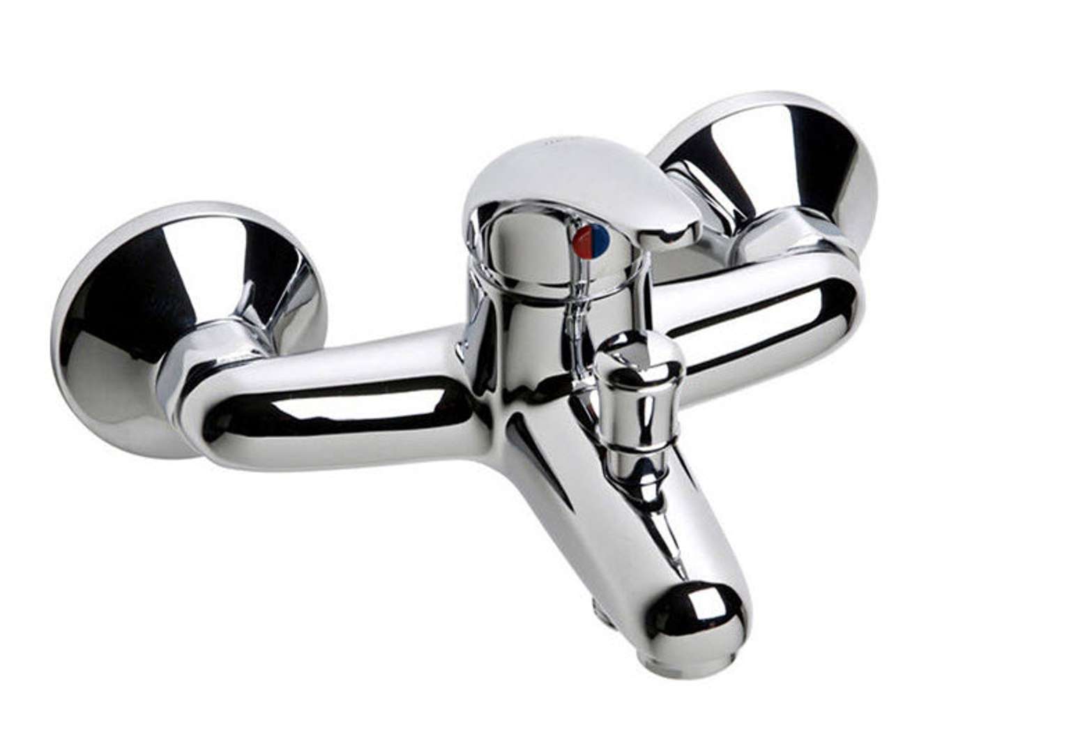 Jika Dino Vaňová batéria, rozstup 100 mm, chróm H3217270043001