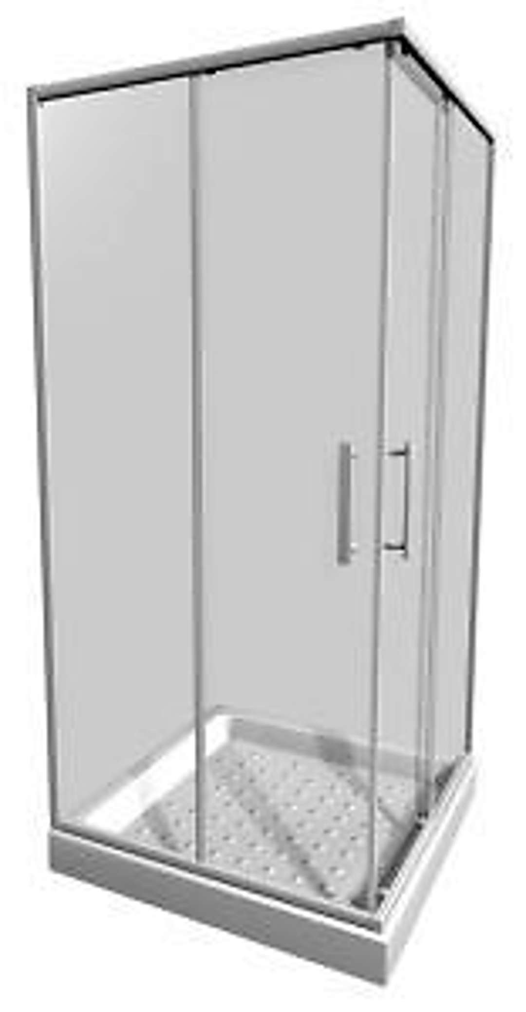 Jika Lyra plus Sprchovací kút 78-80x78-80 cm, biela/číre sklo H2513810006681
