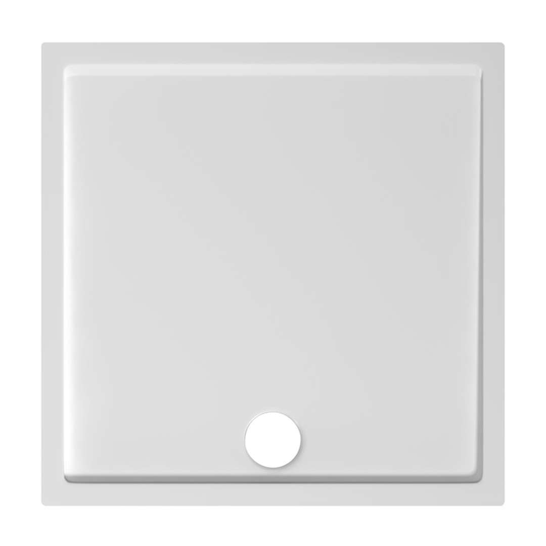 Jika Padana Sprchová vanička, 80x80x3 cm, biela H2119310000001