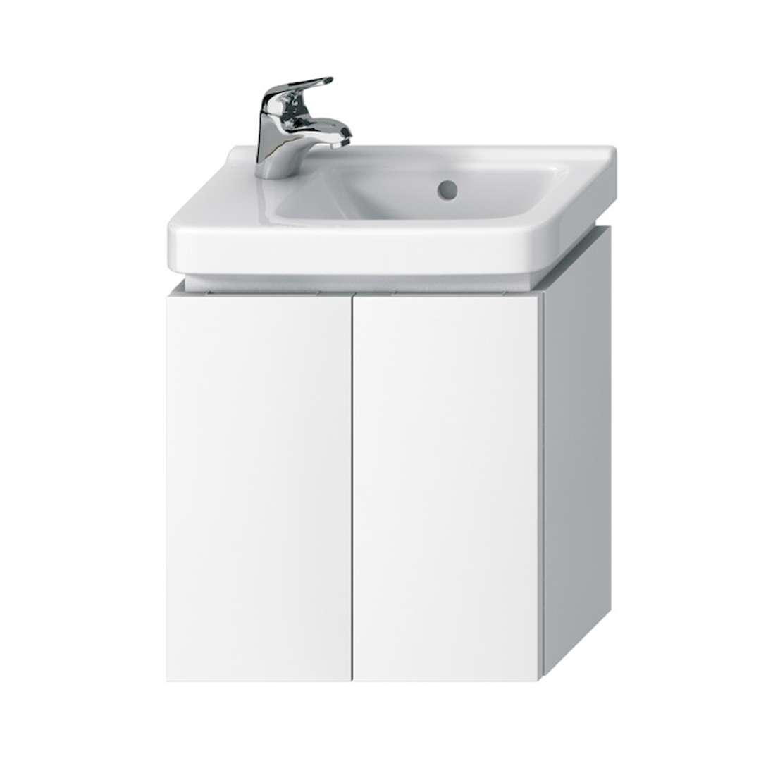 Jika Cubito Umývadlová skrinka, 44x48 cm, 2 dvierka, biela H40J4202005001