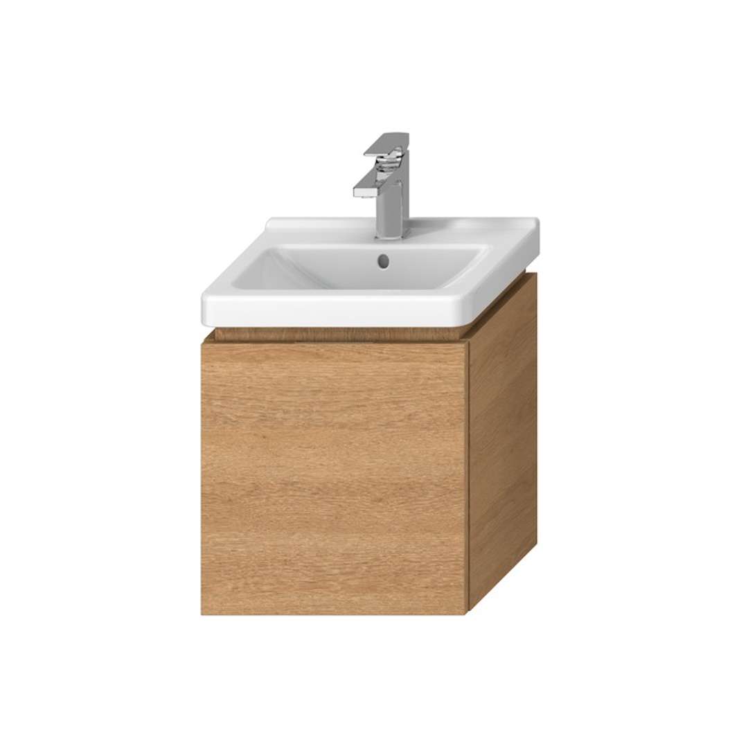 Jika Cubito Umývadlová skrinka, 44x48 cm, 1 zásuvka, dub H40J4213015191