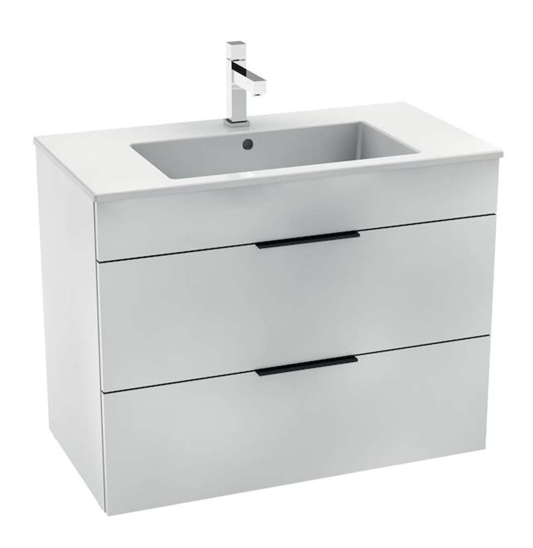 Jika Cube Skrinka s umývadlom, 79x42x61 cm, biela H4537621763001