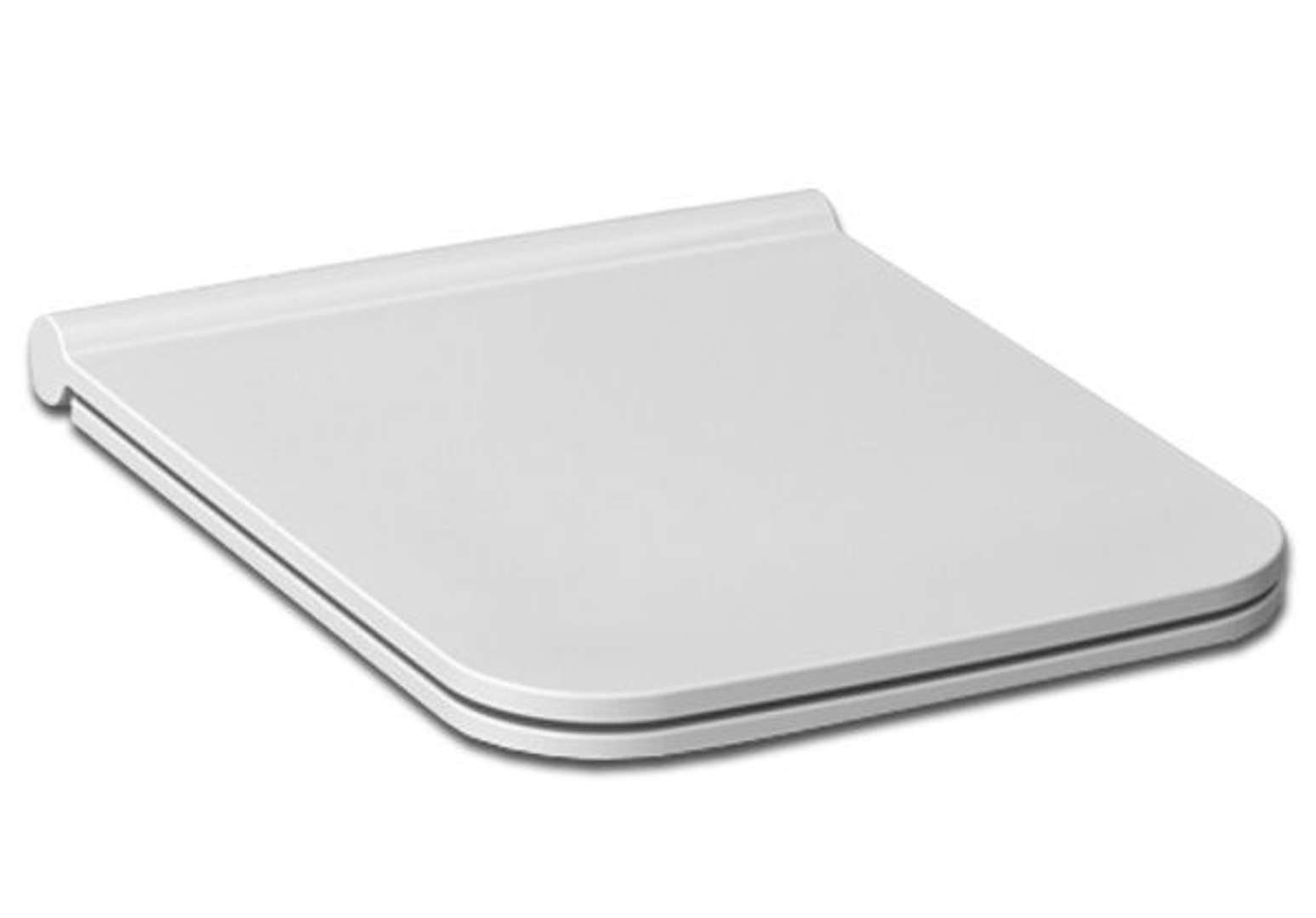 Jika Pure WC doska Slim s poklopom, SoftClose, biela H8934223000631