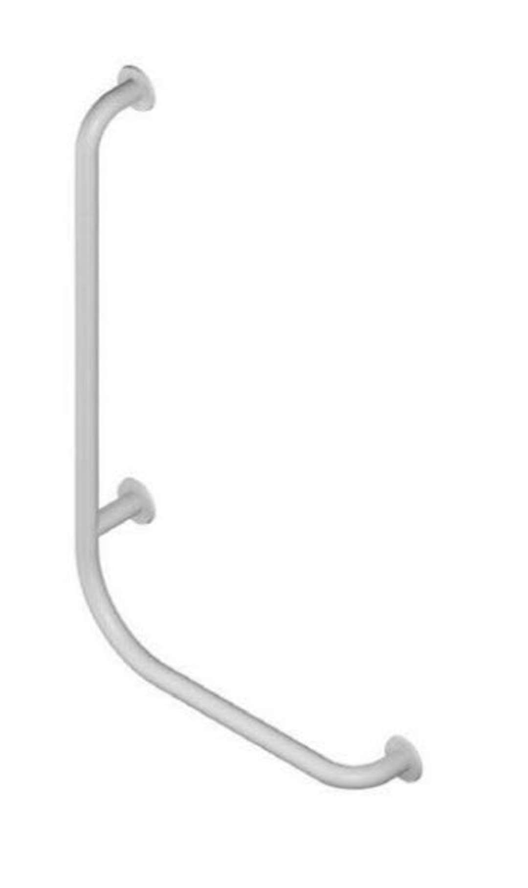 Jika Universum Držadlo do sprchy 75x45 cm, pravé, biela H3897220000001