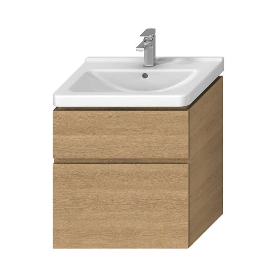 Jika Cubito Pure Umývadlová skrinka, 64x68 cm, dub H40J4244025191