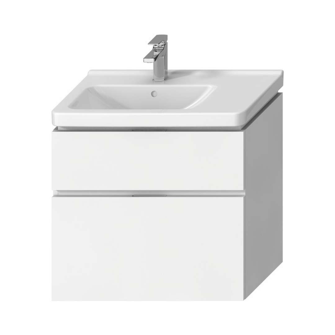 Jika Cubito Pure Umývadlová skrinka, 74x68 cm, výrez vľavo, biela H40J4254045001