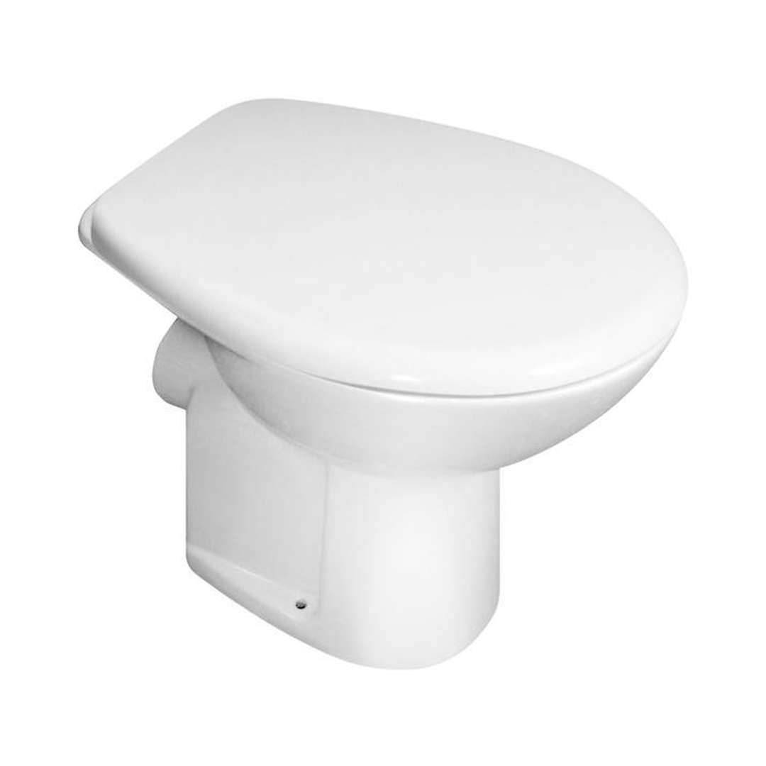 Jika Zeta Plus Stojace WC, vodorovný odpad, DualFlush, biela H8227460000001