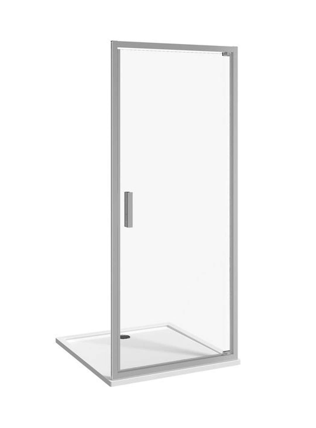 Jika Nion Sprchové dvere pivotové jednokrídlové Ľ/P, 100 cm, Jika perla Glass, strieborná/sklo arctic H2542N30026661