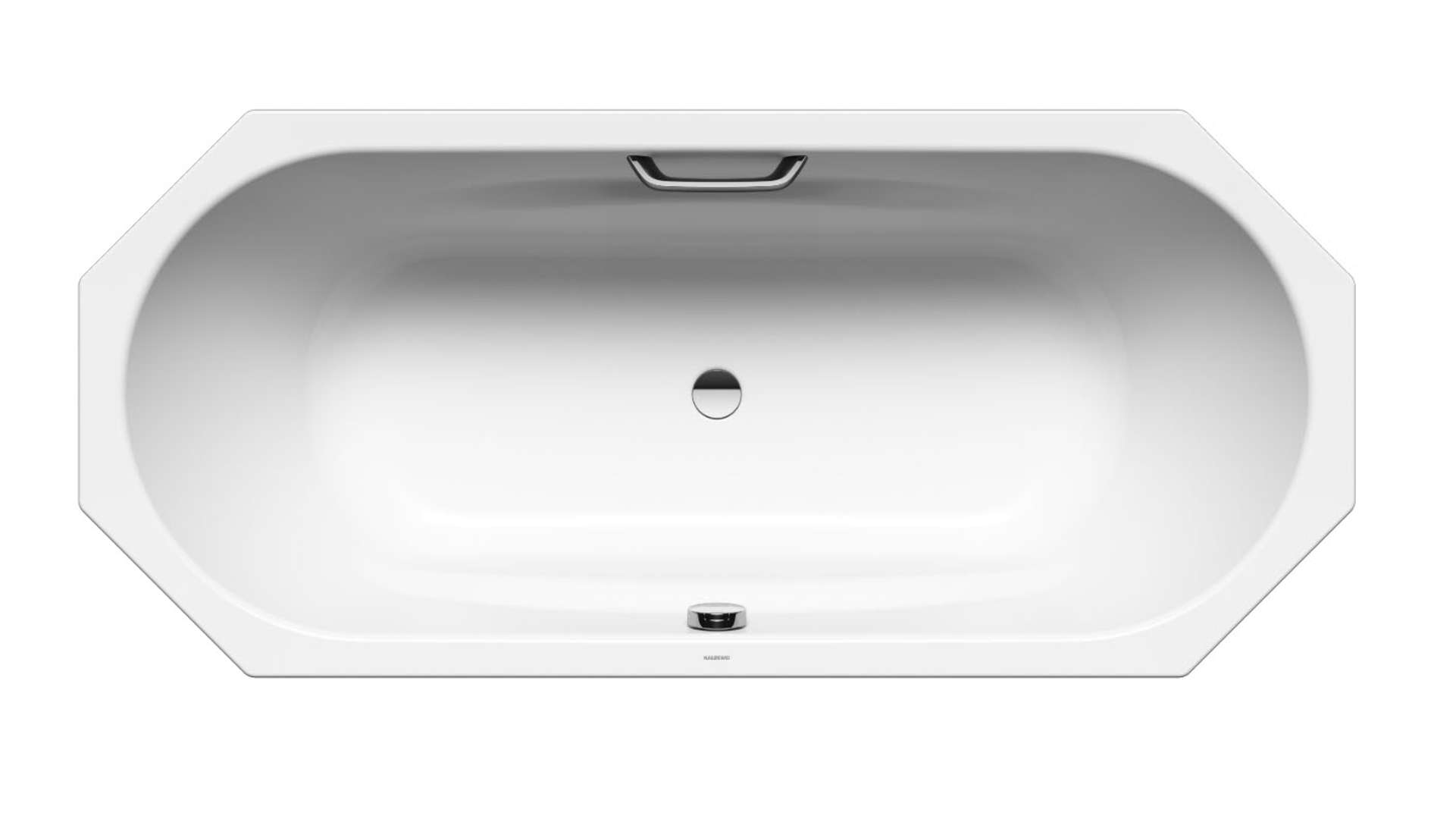 Kaldewei  Vaňa Vaio Duo 8 953, 180x80 cm, s otvormi pre držadlo, biela 233310110001