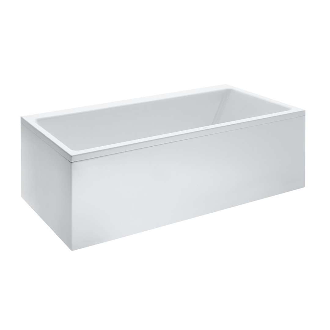 Laufen  Vaňa s konštrukciou a čelným panelom ľavým, 180x80 cm, biela H2329550000001