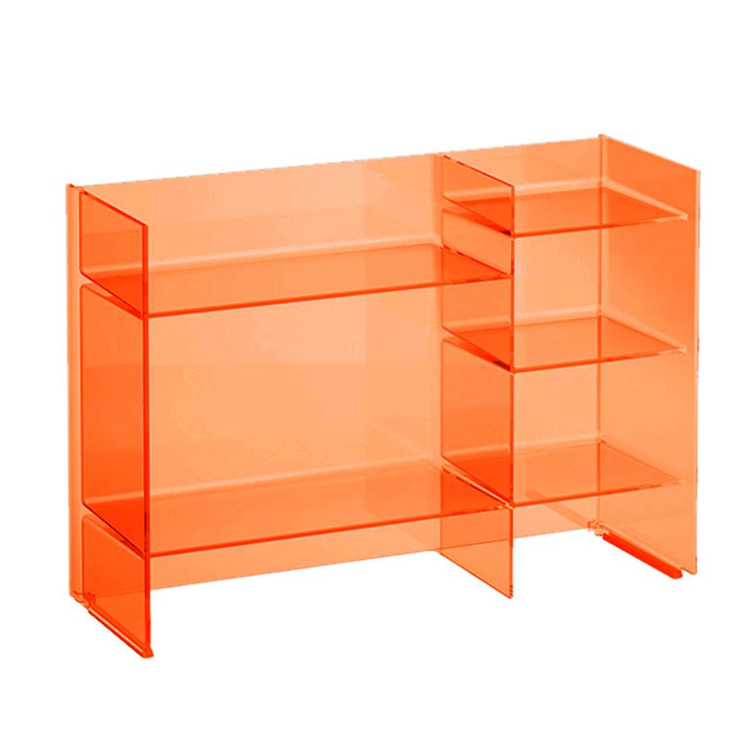 Laufen Kartell Policový regál, 75x26x53 cm, oranžová H3893310820001