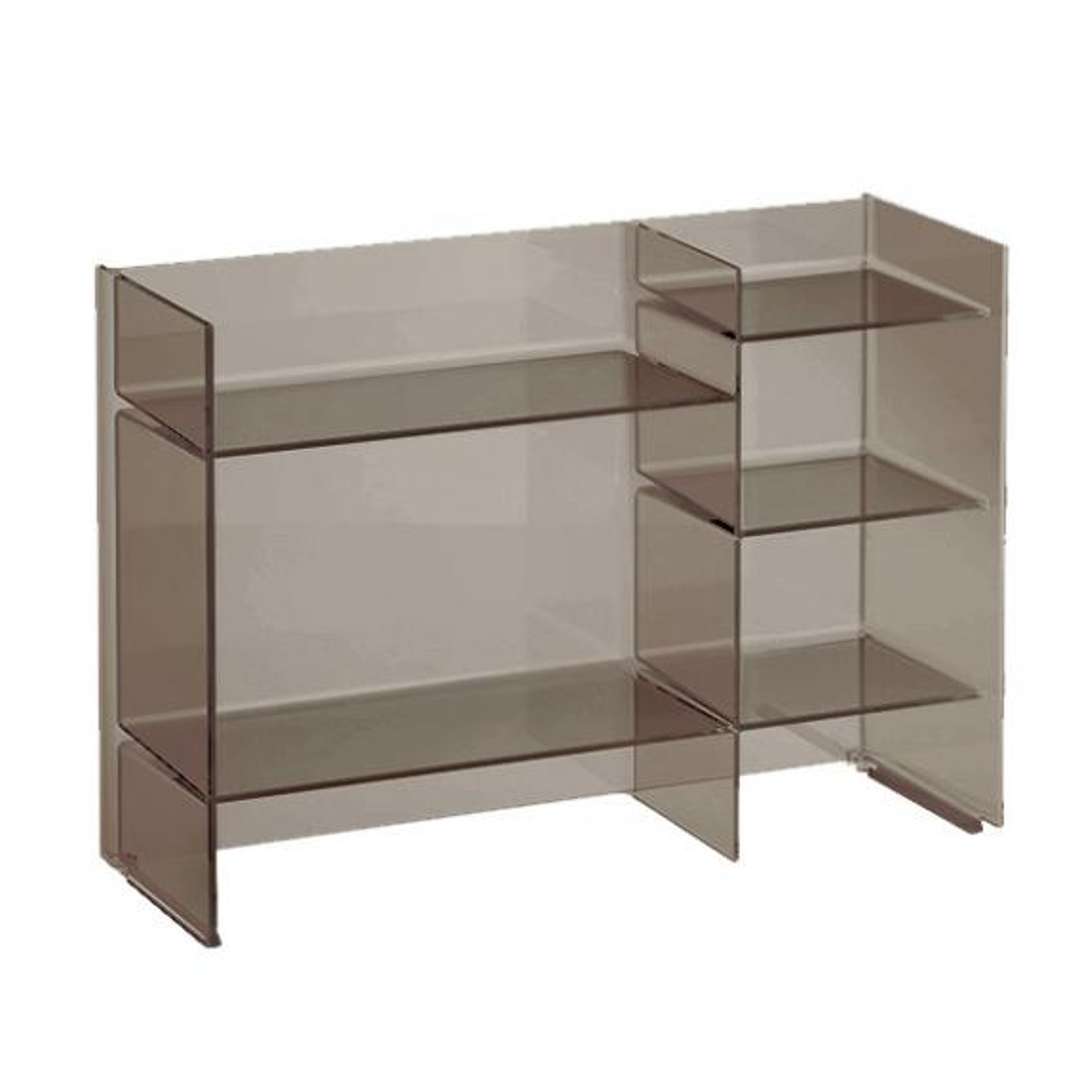 Laufen Kartell Policový regál, 75x26x53 cm, dymová H3893310850001