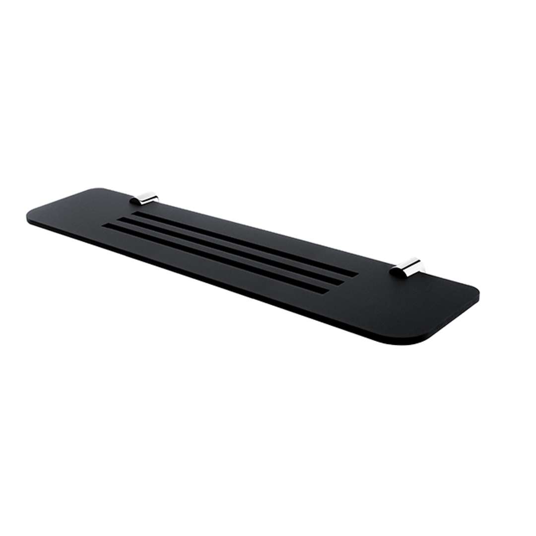 Nimco Nava Polička IXI, dĺžka 60 cm, čierny plexiglass NA X360