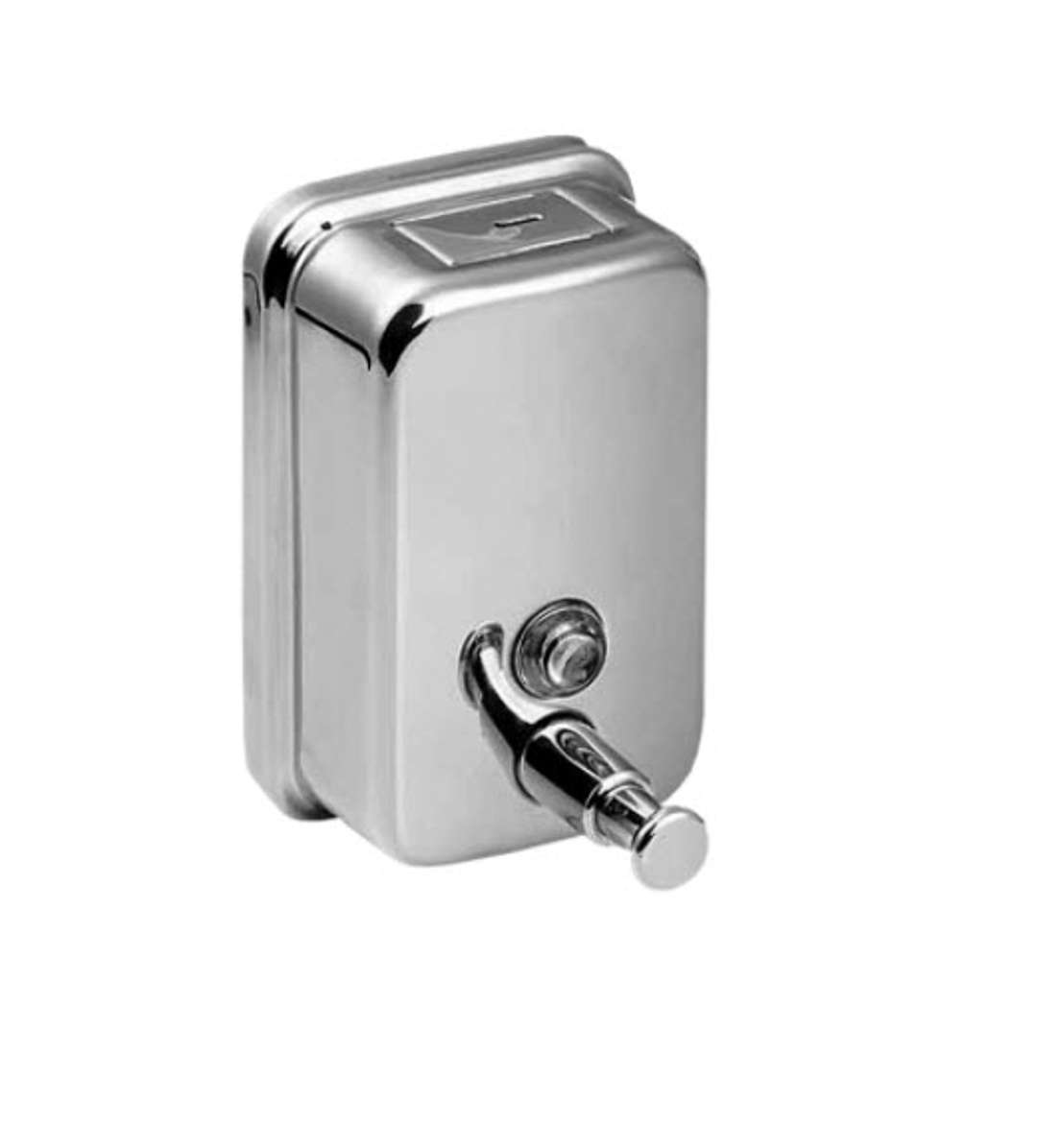 Sanela Doplnky z nehrdzavejúcej ocele Dávkovač tekutého mydla z nehrdzavejúcej ocele, obsah 1,25 l SLZN 05