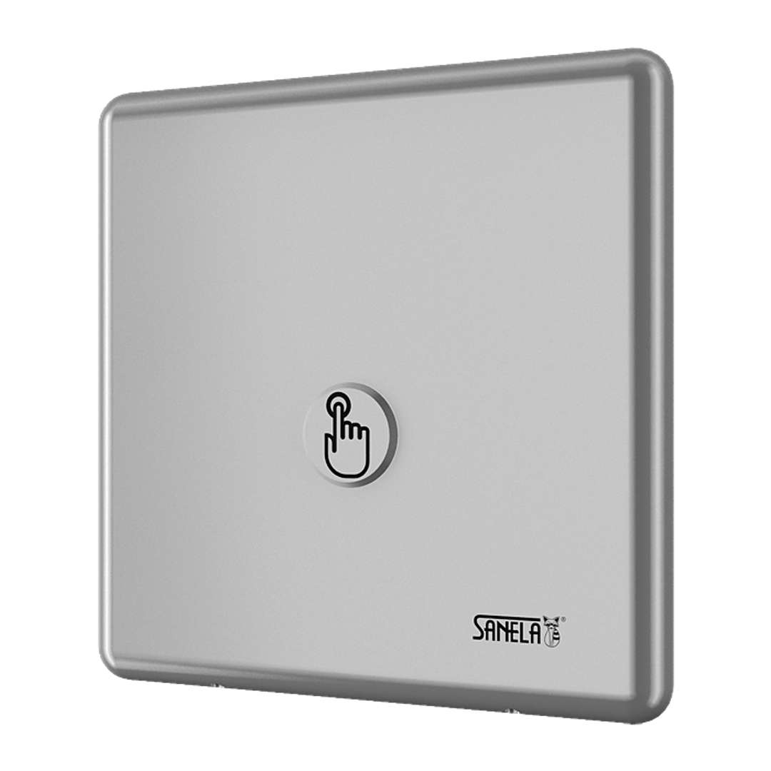 Sanela Senzorové sprchy Ovládanie spŕch tlačidlom piezo na jednu vodu, chróm SLS 01P