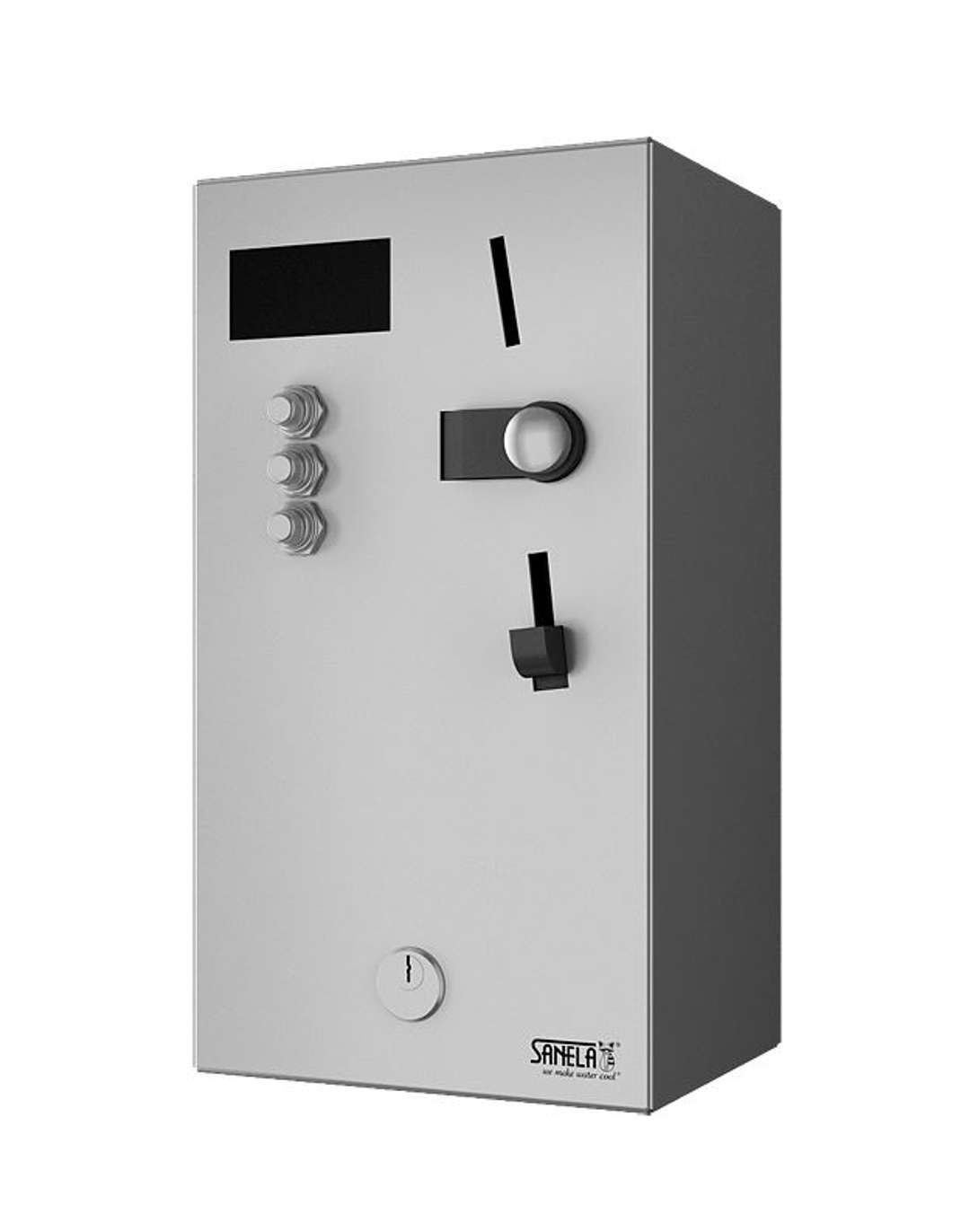 Sanela Príslušenstvo z nehrdzavejúcej ocele Mincový automat na 1-3 sprchy, priame ovládanie SLZA 01M