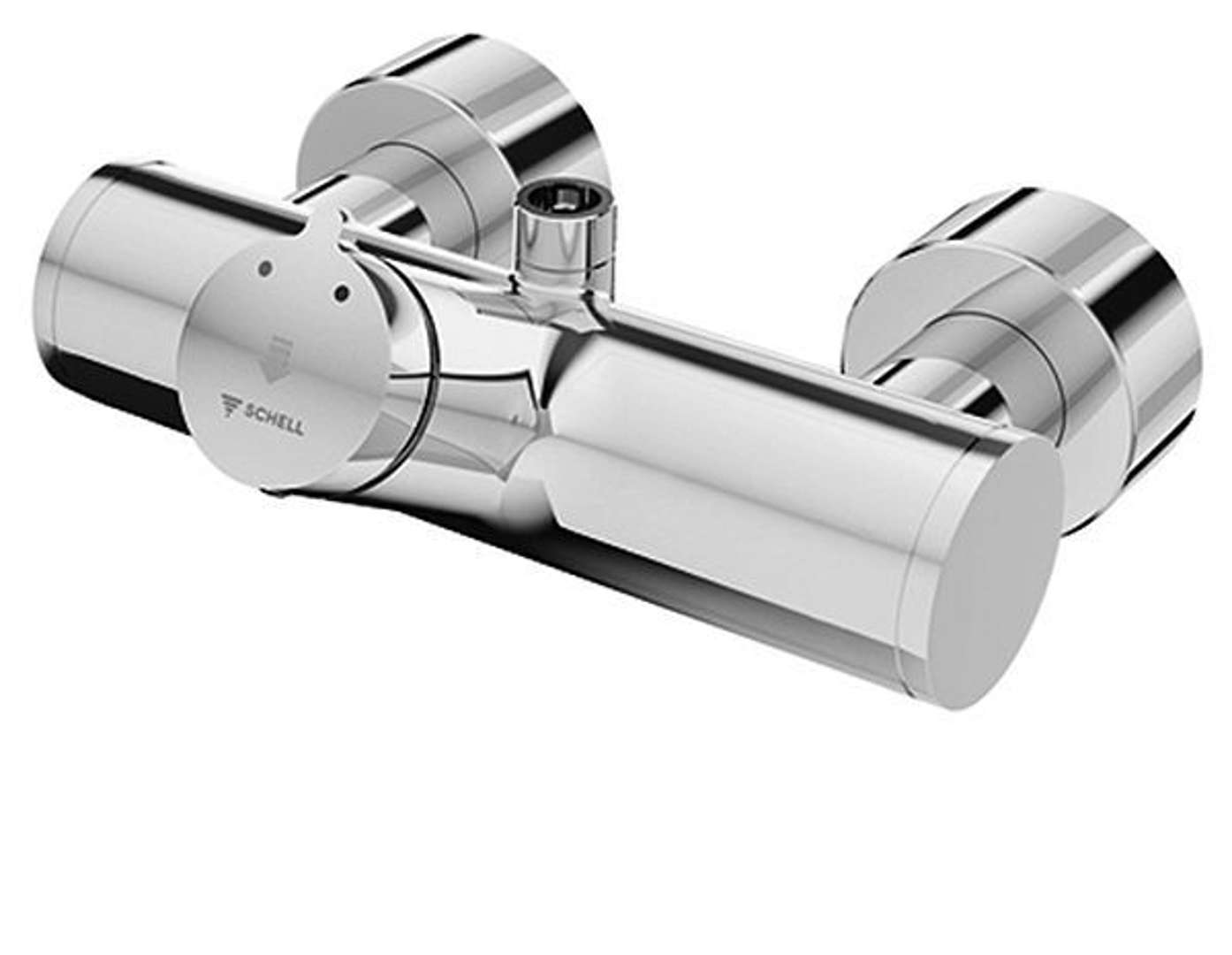 Schell Vitus Sprchová batéria VITUS VD-SC-M / o samozatváracia s horným vývodom, chróm 016060699