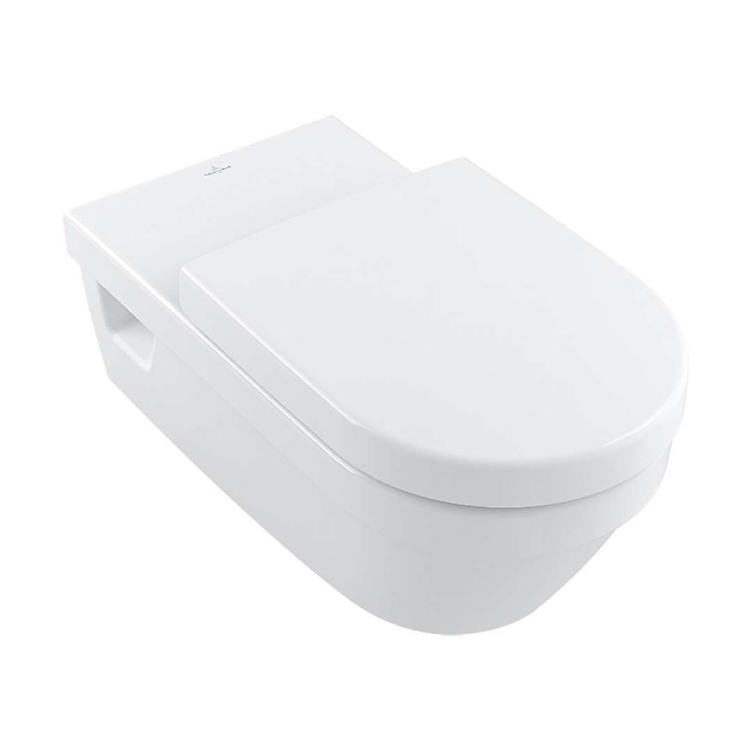 Villeroy & Boch Architectura Závesný klozet Vita, 370x700 mm, s CeramicPlus, alpská biela 5649R0R1