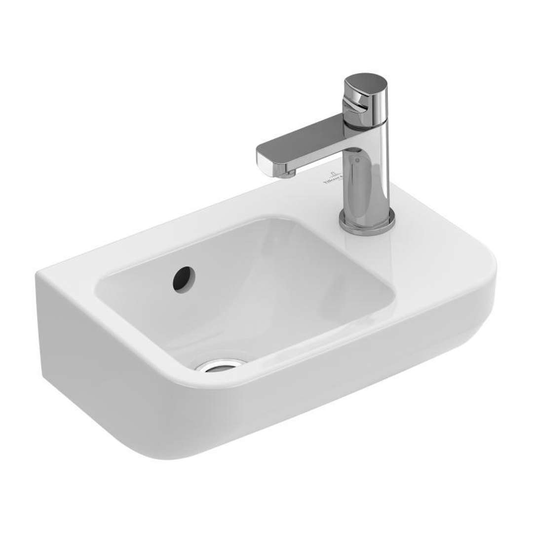 Villeroy & Boch Architectura Umývadielko 36x26 cm, s prepadom, 1 otvor na batériu vpravo, CeramicPlus, alpská biela 437336R1