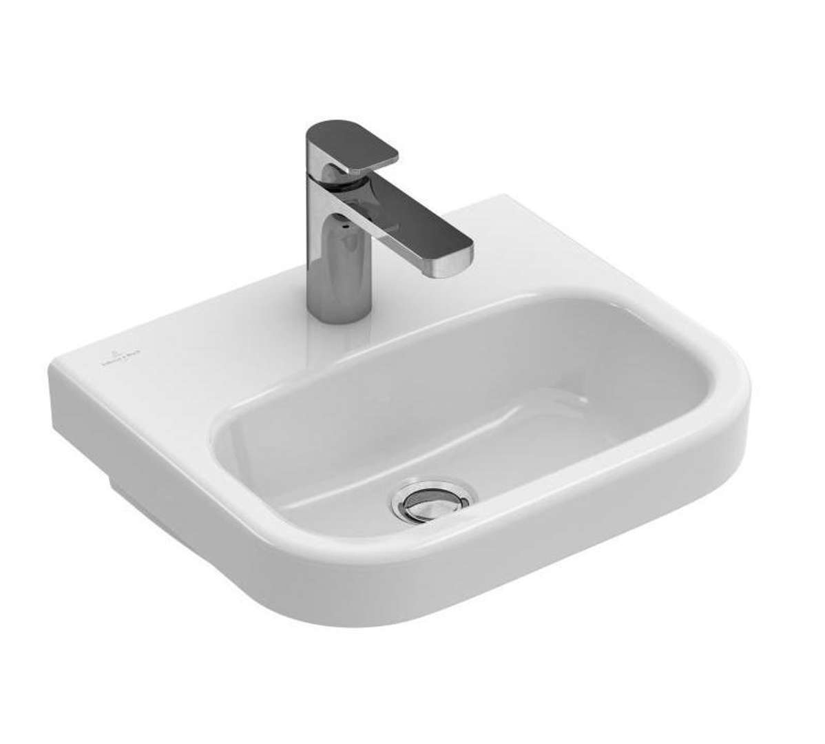 Villeroy & Boch Architectura Umývadielko 50x38 cm, bez prepadu, 1 otvor na batériu, CeramicPlus, alpská biela 437351R1