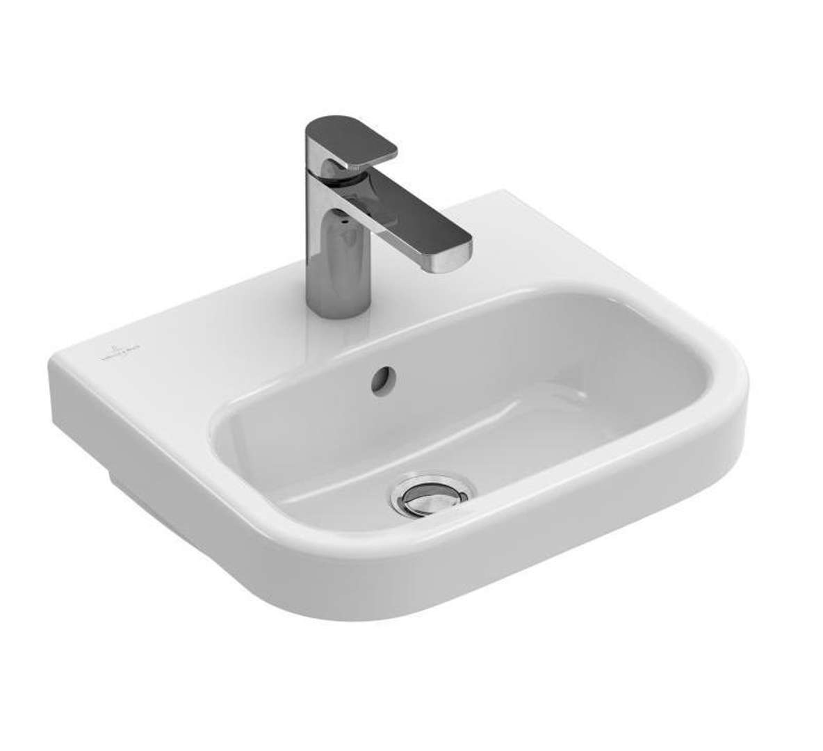 Villeroy & Boch Architectura Umývadielko 50x38 cm, s prepadom, 1 otvor na batériu, CeramicPlus, alpská biela 437350R1