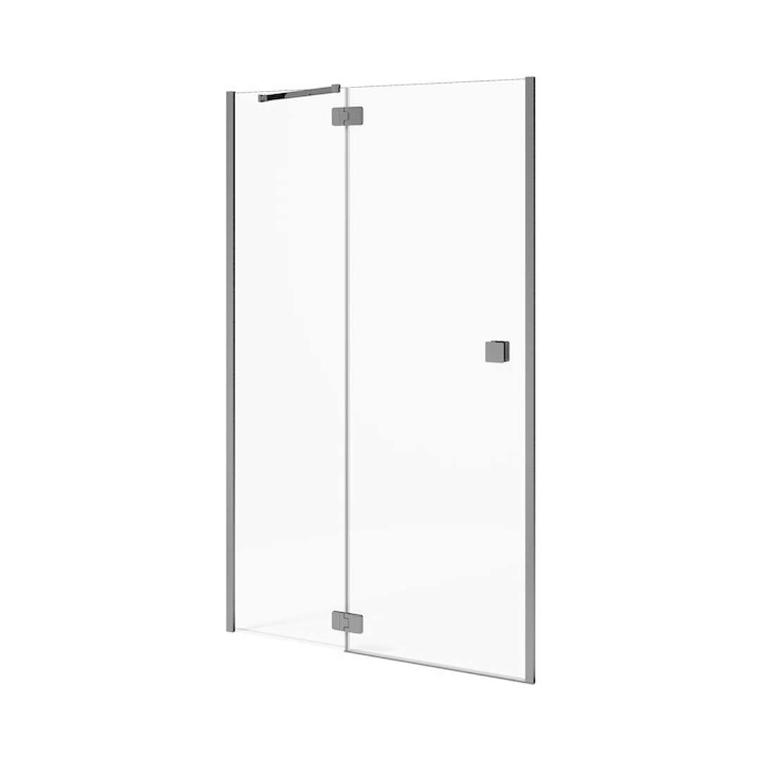 Jika Cubito Pure Sprchové dvere výklopné 80 cm, ľavé, Jika perla Glass, strieborná/číre sklo H2544200026681