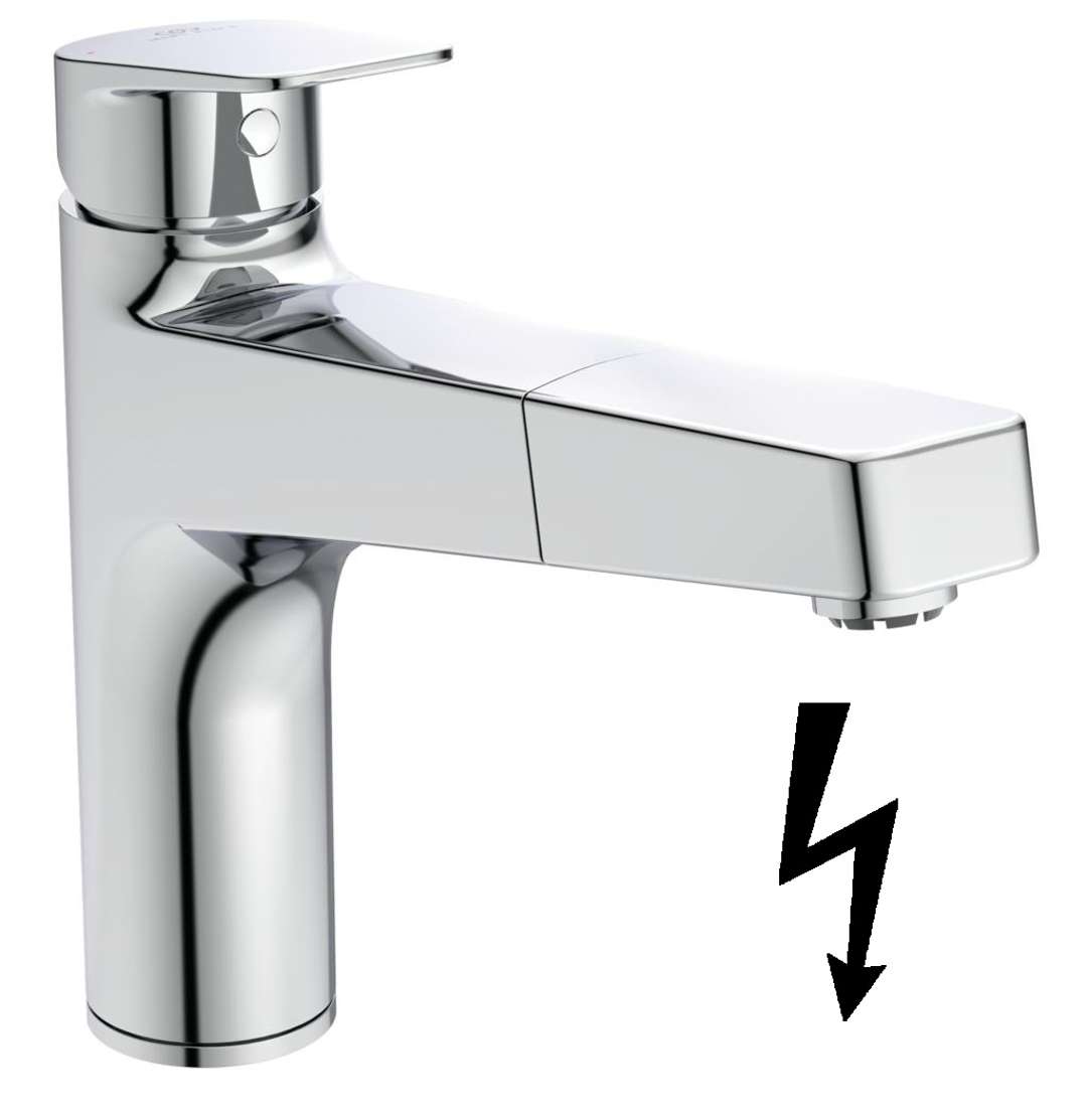 Ideal Standard CeraPlan Drezová batéria s výsuvnou koncovkou, chróm BD330AA