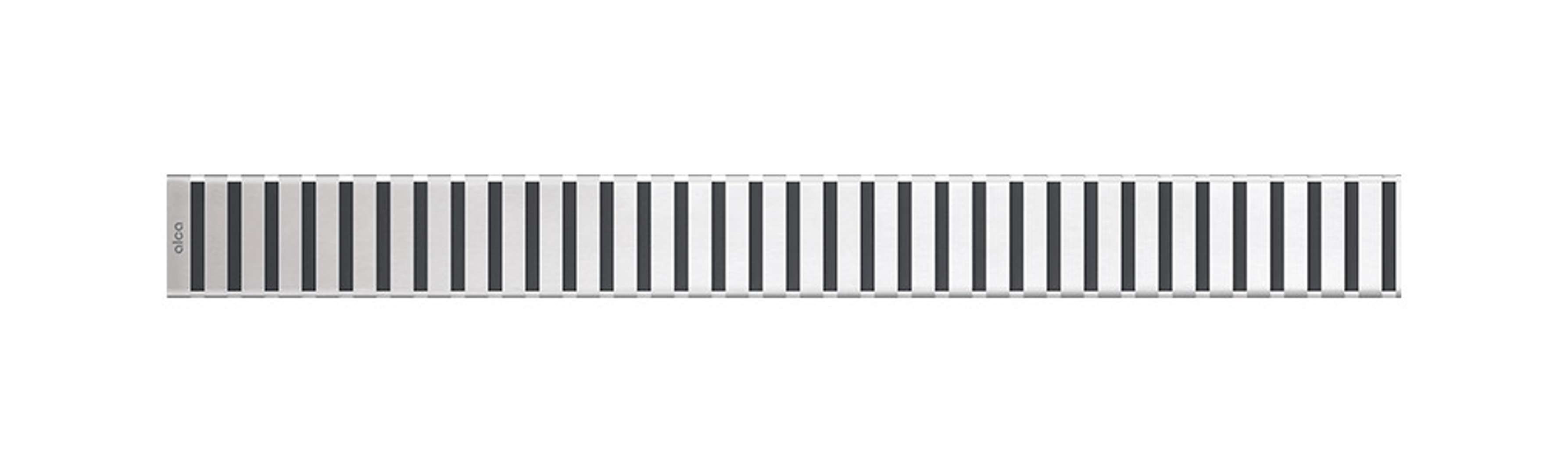 Alcadrain Rošty Rošt na líniový podlahový žľab 55 cm, nerezová mat LINE-550M