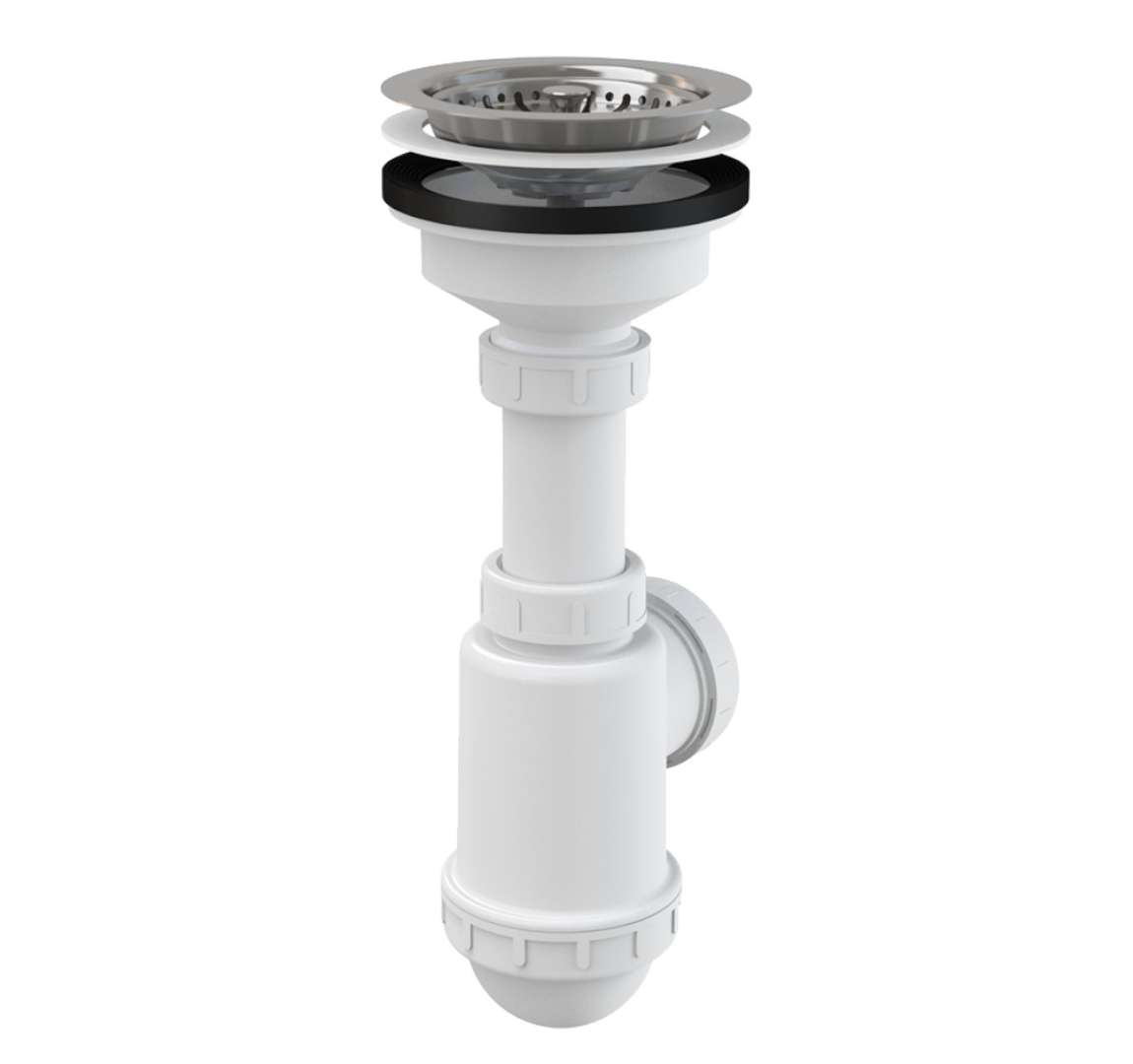 Alca  Drezový sifón, plast A446-DN50/40