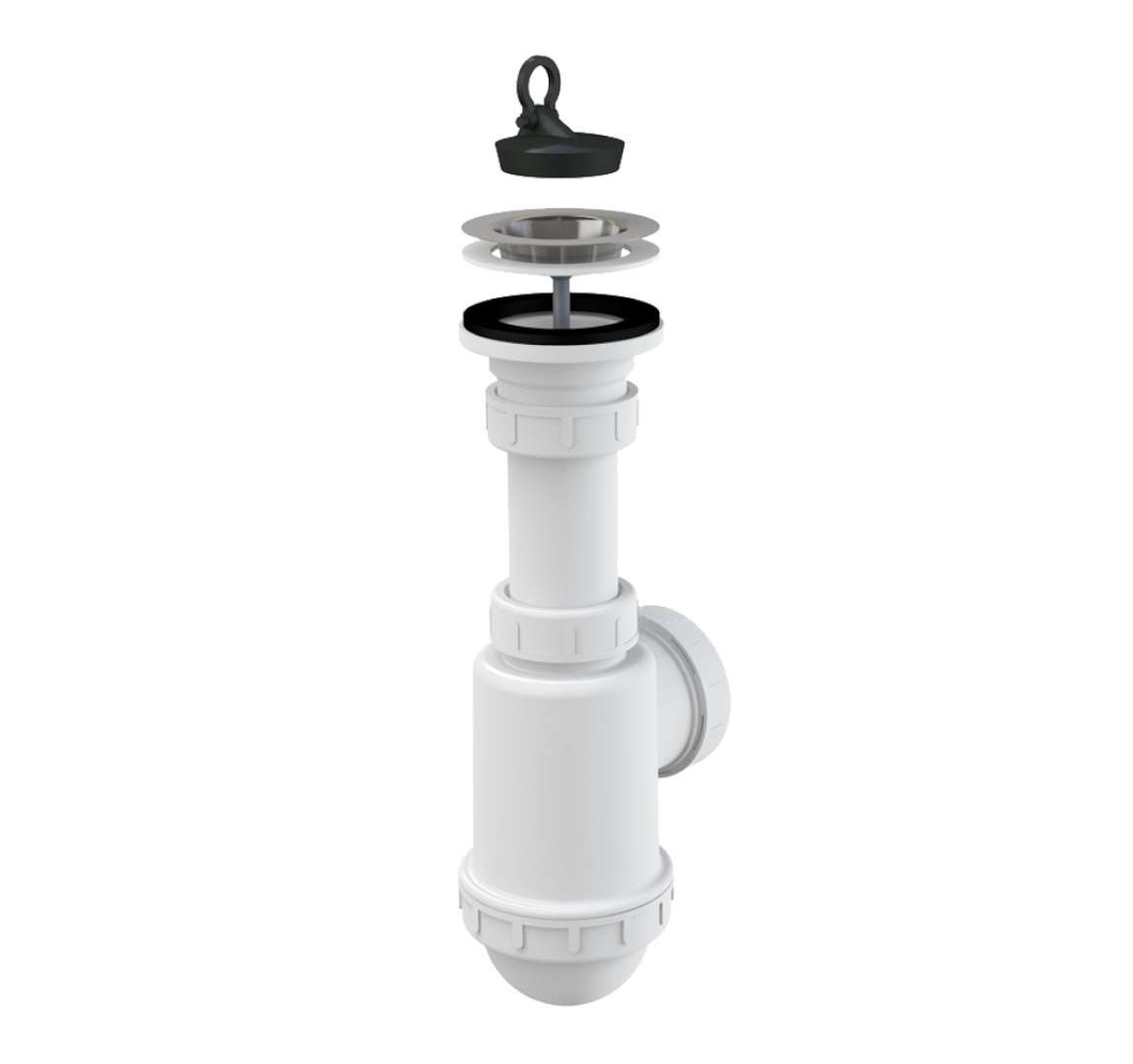 Alcadrain Sifóny Drezový sifón, plast A441-DN50/40