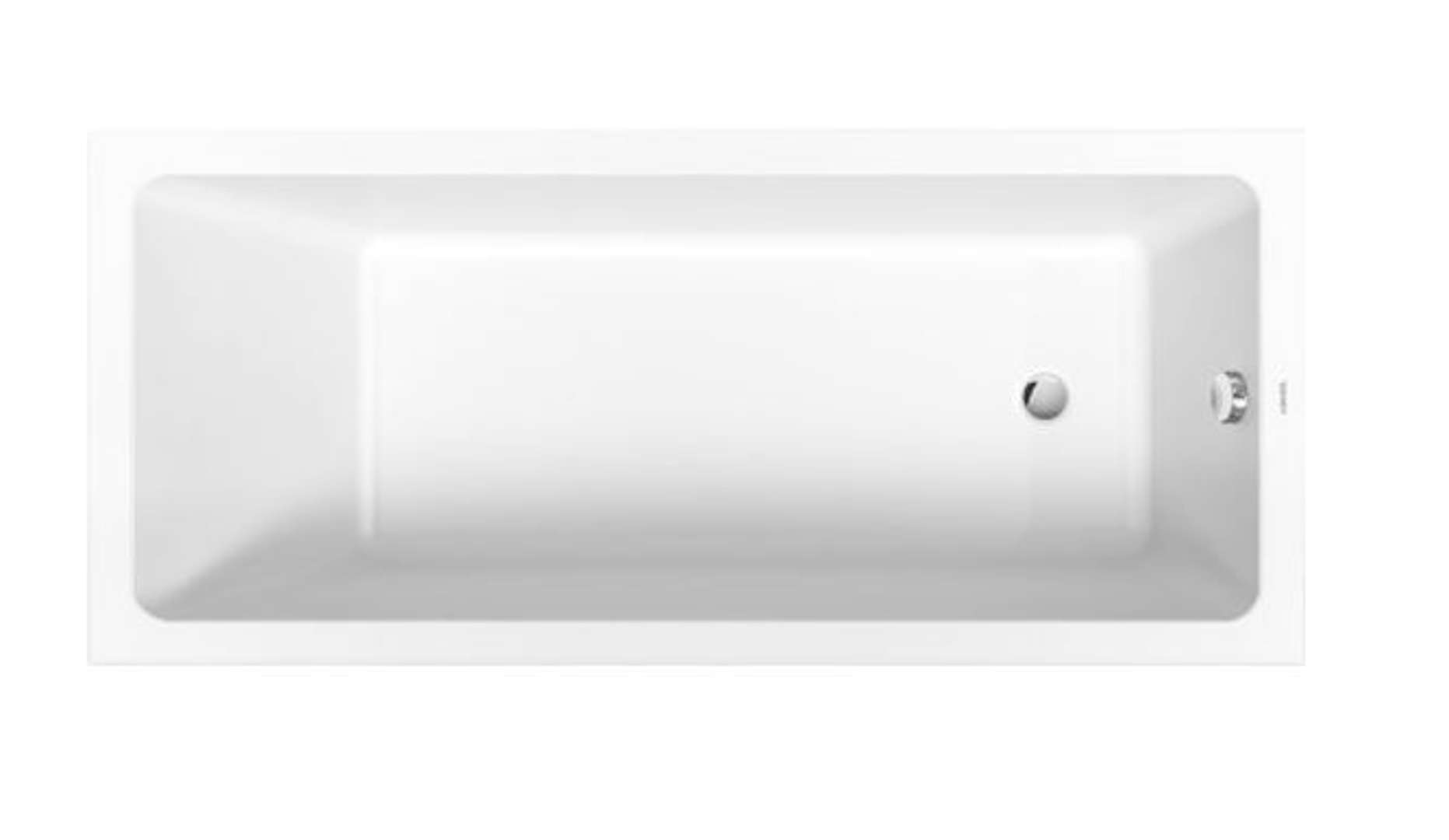 Duravit Duravit No.1 Vaňa 180x80 cm, biela 700491000000000