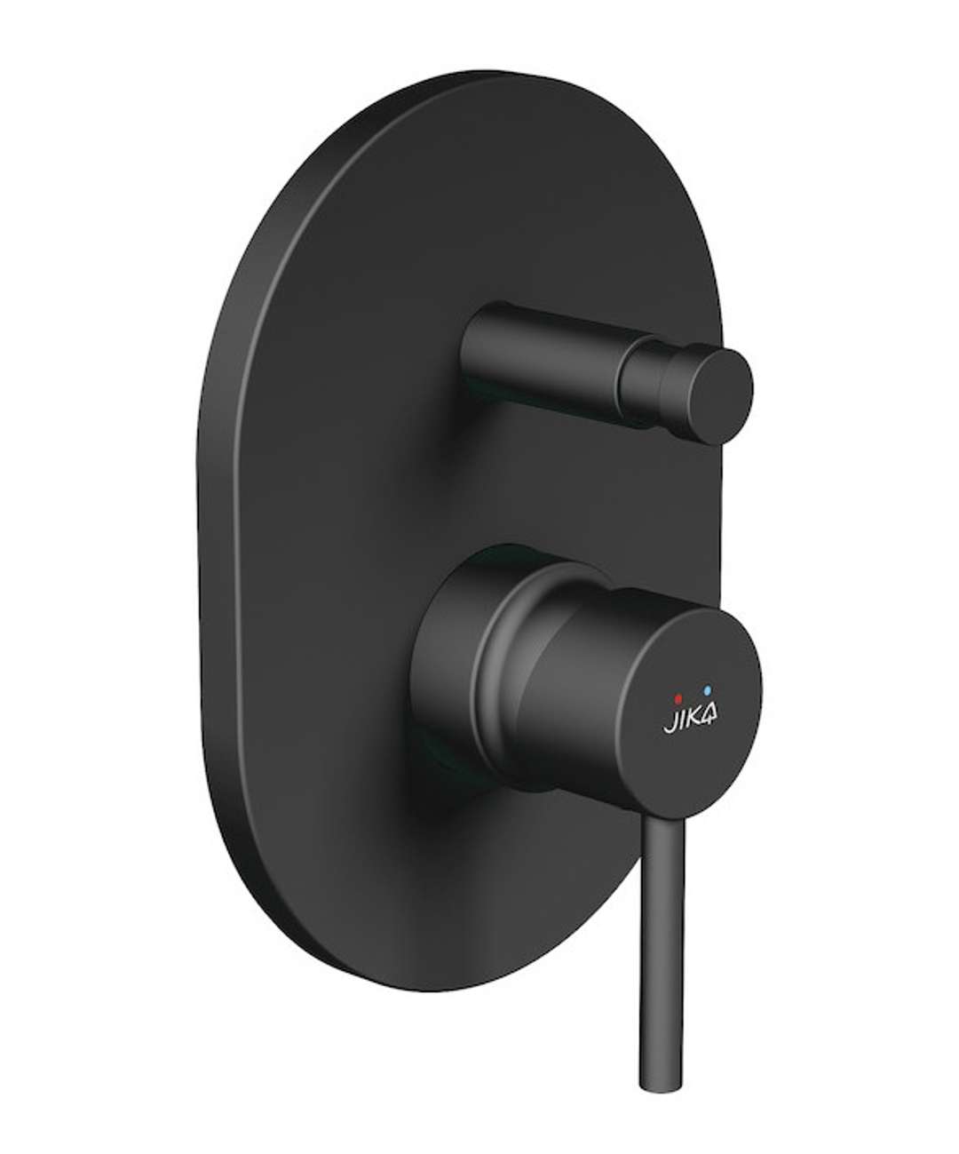 Jika Mio Style Batéria pod omietku, na 2 spotrebiče, s telesom, matná čierna H3212F67160001